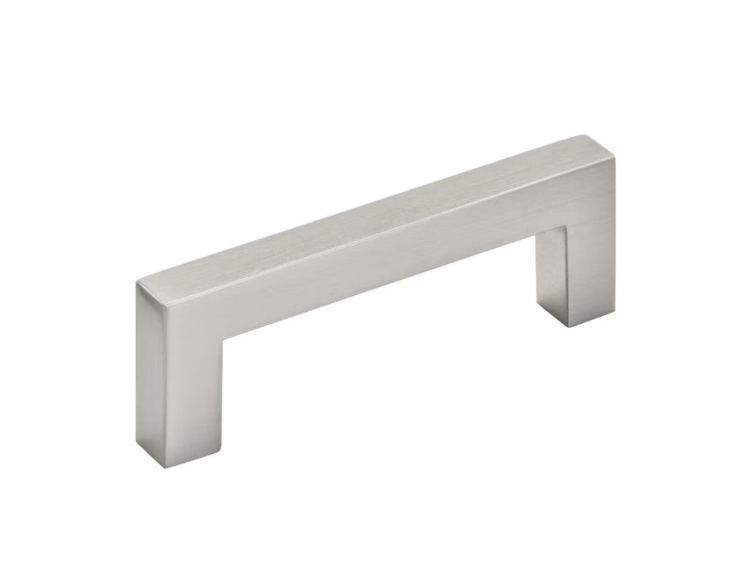 AMEROCK Monument Square Handle Pulls in Satin Nickel (+8 Sizes)