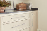 AMEROCK Monument Square Handle Pulls in Satin Nickel (+8 Sizes)