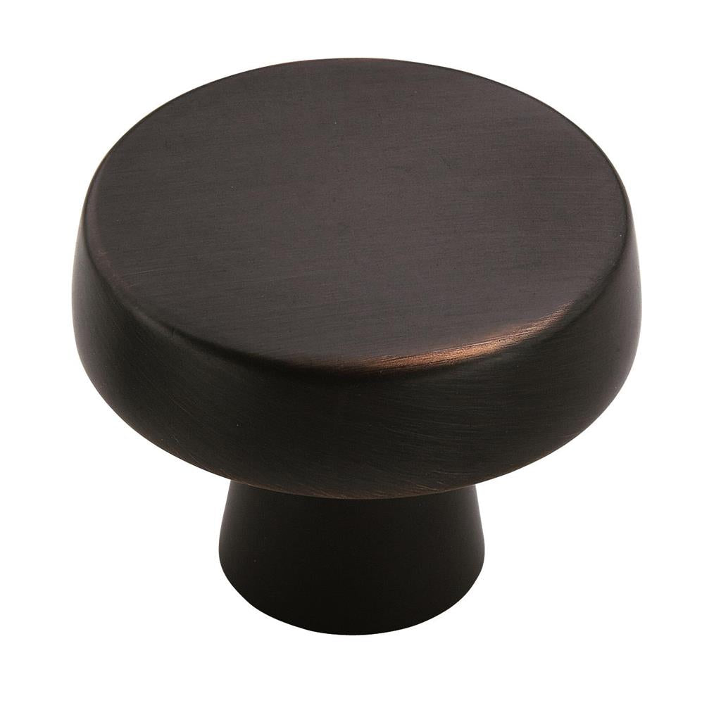 AMEROCK Blackrock Round Cabinet Knob in Oil Rubbed Bronze (+2 Sizes )