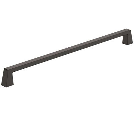 AMEROCK Blackrock 12" Center to Center Handle Cabinet Pull - Black Bronze BP55284-BBR