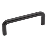 HICKORY Brass Wire Pulls in Black (+4 Sizes)