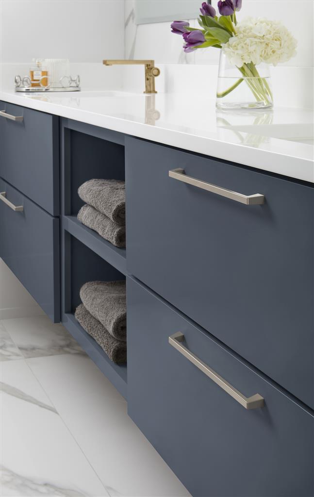 AMEROCK Blackrock Handle Pull in Satin Nickel (+7 Sizes)