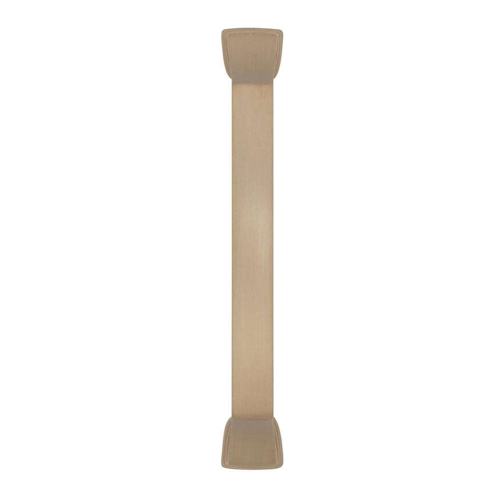 760-B AMEROCK Revitalize 3-3/4" Center to Center Handle Cabinet Pull - Golden Champagne BP55344BBZ Topview