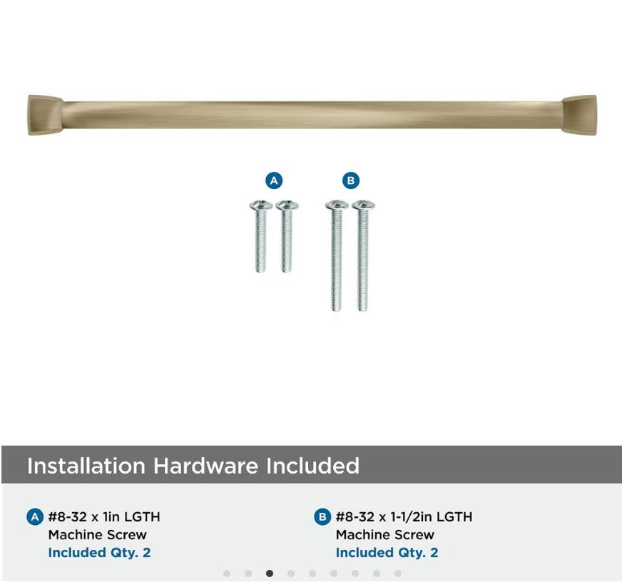 AMEROCK Revitalize Cabinet Handles in Golden Champagne (+7 Sizes)