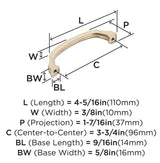AMEROCK Revitalize Cabinet Handles in Champagne Bronze (+7 Sizes)