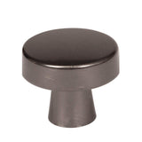 AMEROCK Blackrock Round Cabinet Knob in Gunmetal (+2 Sizes)