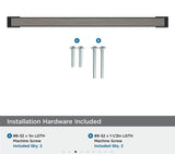 AMEROCK Blackrock Handle Cabinet Pull in Gunmetal (+7 Sizes)