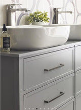 AMEROCK Blackrock Handle Cabinet Pull in Gunmetal (+7 Sizes)