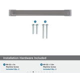 AMEROCK Blackrock Handle Cabinet Pull in Gunmetal (+7 Sizes)