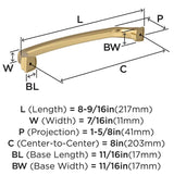 AMEROCK Revitalize Cabinet Handles in Champagne Bronze (+7 Sizes)