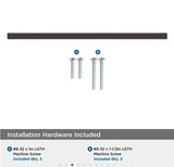 AMEROCK Monument Square Handle Pulls in Oil Rubbed Bronze (+8 Sizes)