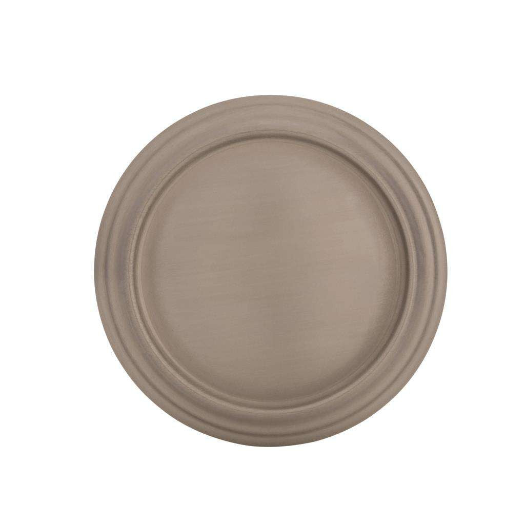 AMEROCK Revitalize 1-1/4" Diameter Cabinet Knob in Satin Nickel BP55342G10 Topview