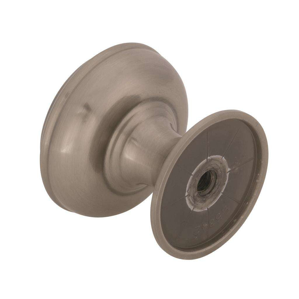 AMEROCK Revitalize 1-1/4" Diameter Cabinet Knob in Satin Nickel BP55342G10 Backside