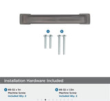 AMEROCK Blackrock Handle Cabinet Pull in Gunmetal (+7 Sizes)