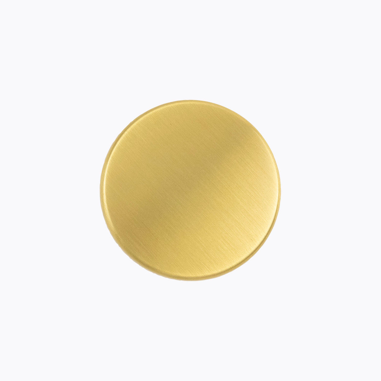 HICKORY Forge 1-3/8" Diameter Cabinet Knob in Brushed Golden Brass H076698-BGB