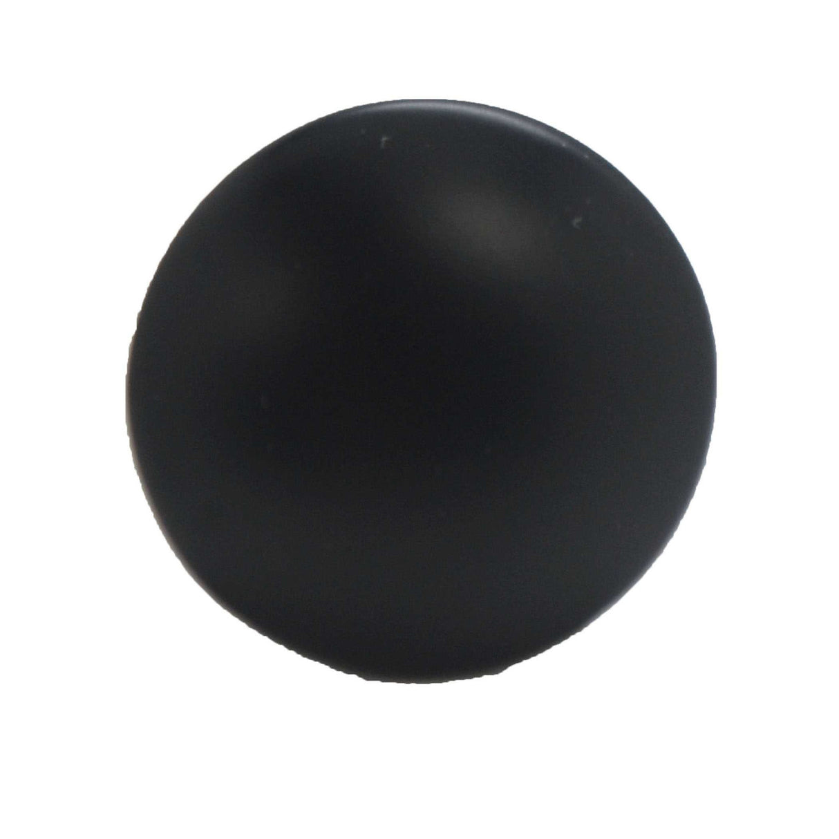 AMERFIT Silverline 1-3/16" Mushroom Cabinet Knob - Black K2013-MB-BP