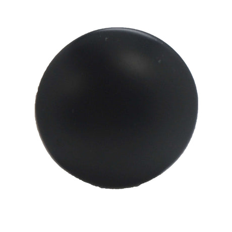 AMERFIT Silverline 1-3/16" Mushroom Cabinet Knob - Black K2013-MB-BP