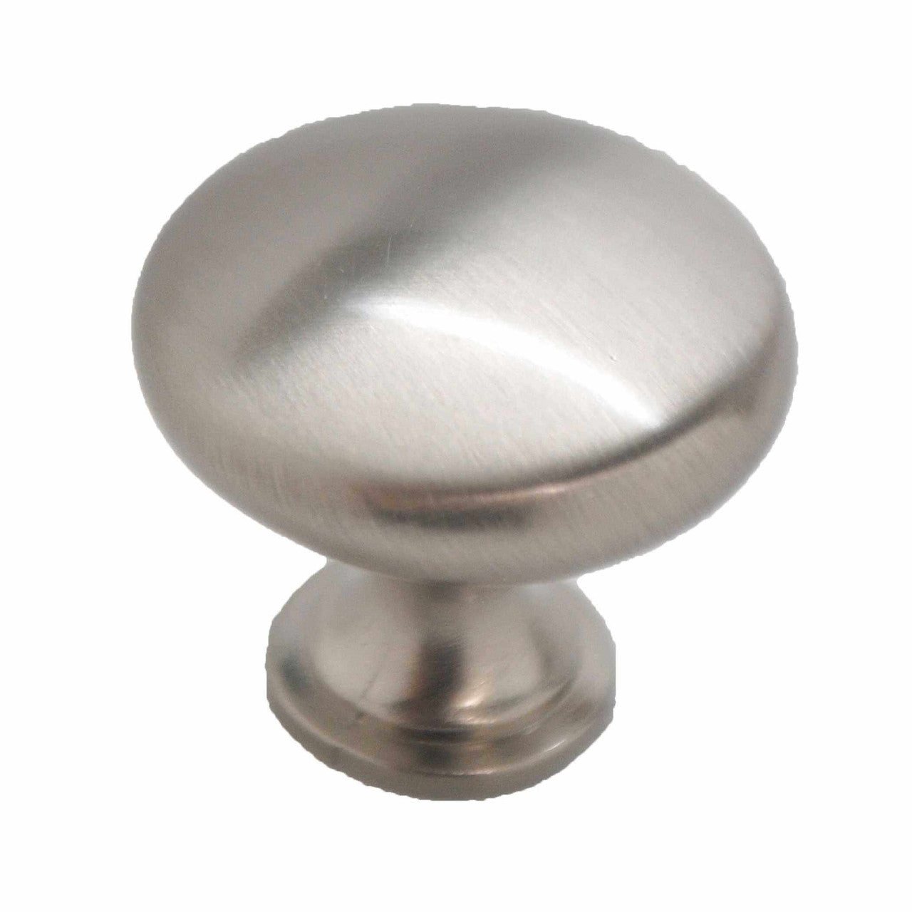 AMERFIT Silverline 1-3/16" Mushroom Cabinet Knob - Satin Nickel K2013-BSN-BP