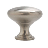 AMERFIT Silverline 1-3/16" Mushroom Cabinet Knob - Satin Nickel K2013-BSN-BP