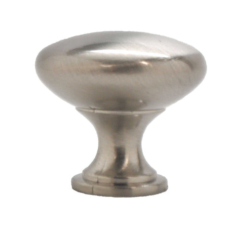 AMERFIT Silverline 1-3/16" Mushroom Cabinet Knob - Satin Nickel K2013-BSN-BP