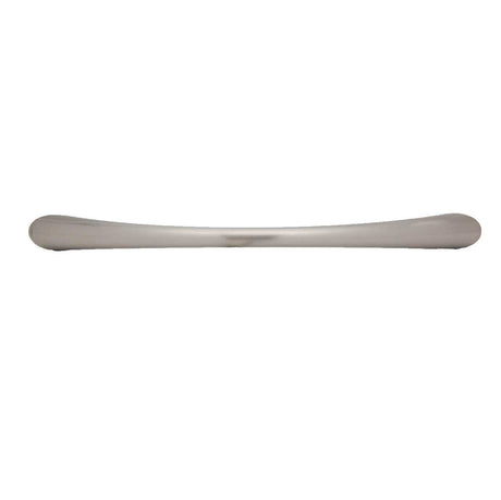 AMERFIT Silverline 5-1/16" Center to Center Tapered Arch Bow Cabinet Pull - Satin Nickel K2022-BN-BW