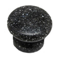 Main View of a Black Speckle 1-1/8" Round Cabinet Knob from Amerock's Allison Collection 14111SKB