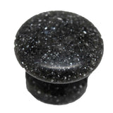 Main View of a Black Speckle 1-1/8" Round Cabinet Knob from Amerock's Allison Collection 14111SKB