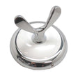 AMEROCK Bathroom Robe Hook - Polished Chrome & White