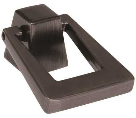 Main View of a Gunmetal 1-13/16" Pendant Cabinet Knob from Amerock's Blackrock Collection BP55274GM