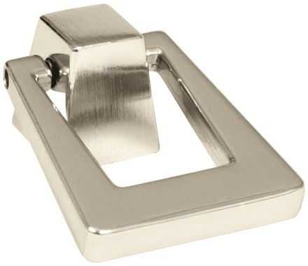 Main View of a Polished Nickel 1-13/16" Pendant Cabinet Knob from Amerock's Blackrock Collection BP55274-PN