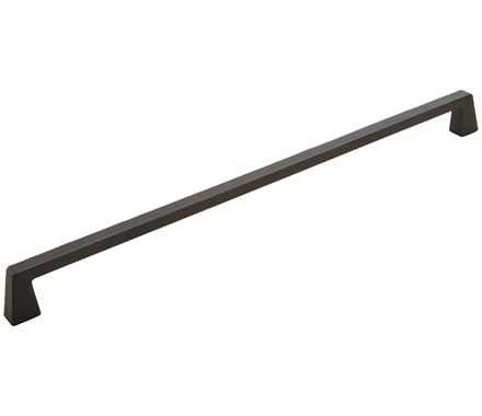 AMEROCK Blackrock 18" Center to Center Appliance Handle Pull - Black Bronze BP55281-BBR