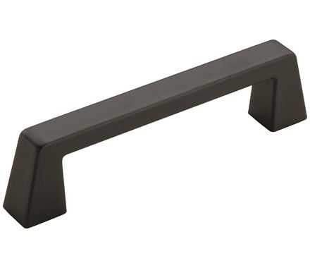 AMEROCK Blackrock 3-3/4" Center to Center Handle Cabinet Pull - Black Bronze BP55276-BBR