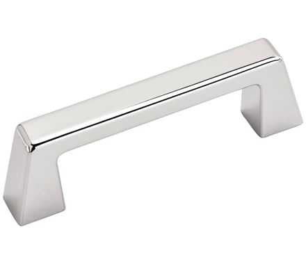 AMEROCK Blackrock 3" Center to Center Handle Cabinet Pull - Polished Chrome BP55275-26