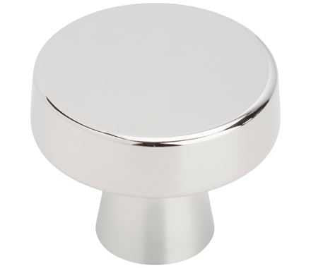 Main View of a Polished Chrome 1-5/8" Round Cabinet Knob from Amerock's Blackrock Collection BP55272-26