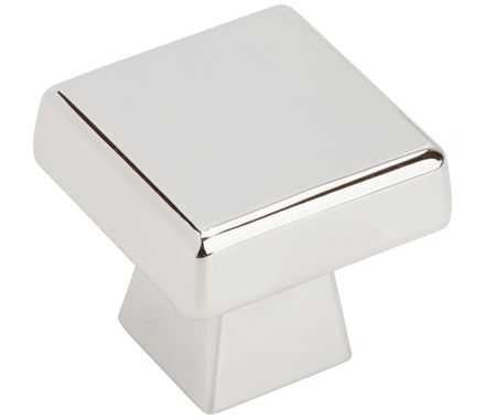 Main View of a Polished Chrome 1-1/2" Square Cabinet Knob from Amerock's Blackrock Collection BP55273-26