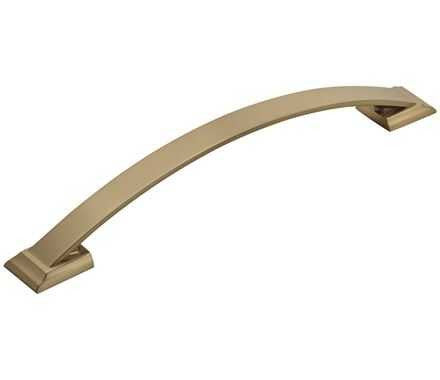 AMEROCK Candler 8" Center to Center Appliance Handle Pull - Golden Champagne BP29365-BBZ