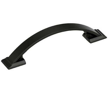AMEROCK Candler 3-3/4" Center to Center Handle Cabinet Pull - Black Bronze BP29355-BBR