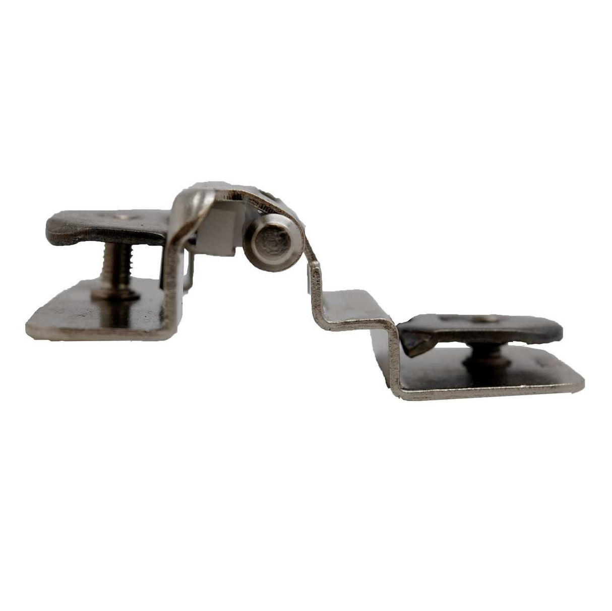 AMEROCK Double Demountable 3/8" Inset Partial Wrap Cabinet Hinges - Satin Nickel CMR8700-G10