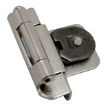 AMEROCK Double Demountable 3/8" Inset Partial Wrap Cabinet Hinges - Satin Nickel CMR8700-G10
