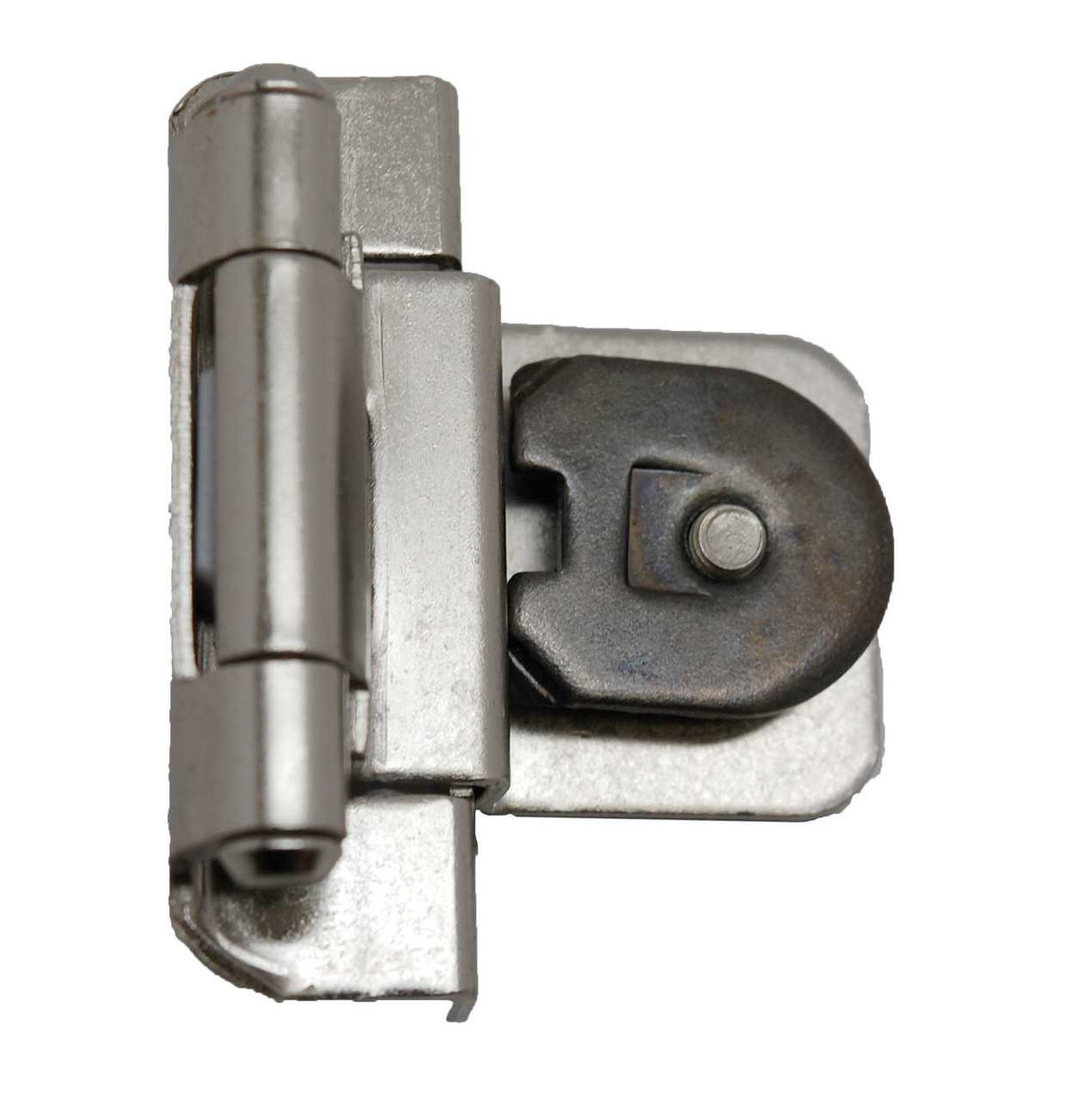 AMEROCK Double Demountable 3/8" Inset Partial Wrap Cabinet Hinges - Satin Nickel CMR8700-G10