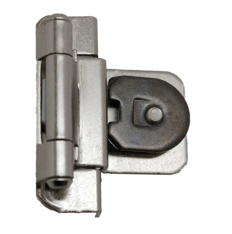 AMEROCK Double Demountable 3/8" Inset Partial Wrap Cabinet Hinges - Satin Nickel CMR8700-G10