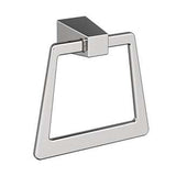 Main View of a Chrome Hanging Towel Ring from Amerock's Blackrock Collection BH3600226