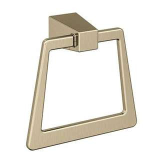 Main View of a Golden Champagne Towel Ring from Amerock's Blackrock Collection BH36002BBZ