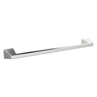 Main View of a Chrome 18" Towel Bar from Amerock's Blackrock Collection BH3600326