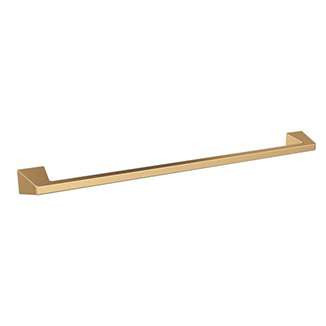 Main View of a Champagne Bronze 24" Towel Bar from Amerock's Blackrock Collection BH36004CZ