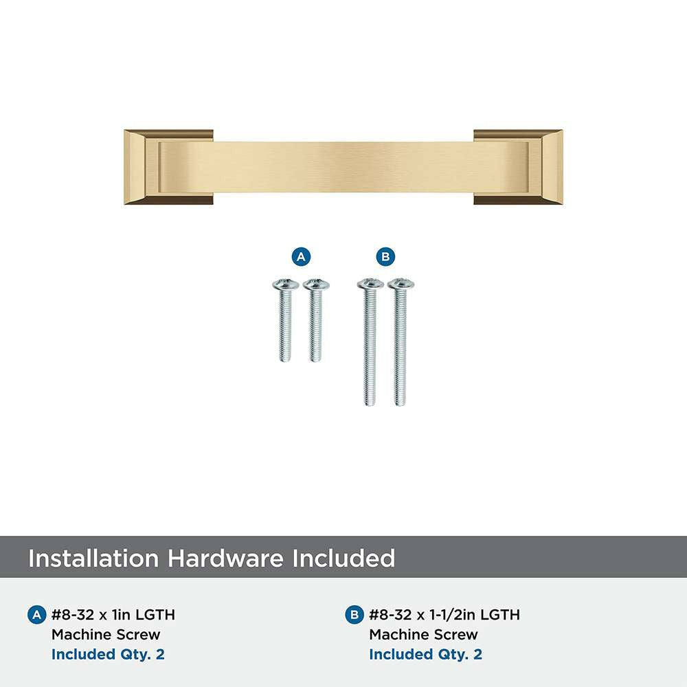 Amerock Candler Handle Cabinet Pull in Champagne Bronze Hardware Included