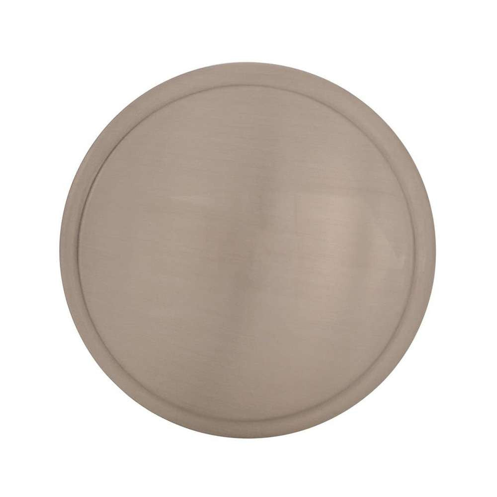 Amerock Ravino 1-1/4" Diameter Cabinet Knob in Satin Nickel BP53012G10 Front View