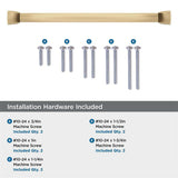 AMEROCK Revitalize Appliance Pulls in Champagne Bronze Hardware Included