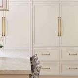 AMEROCK Revitalize Appliance Pulls in Gilded Bronze 18" BP55350GB Mounted
