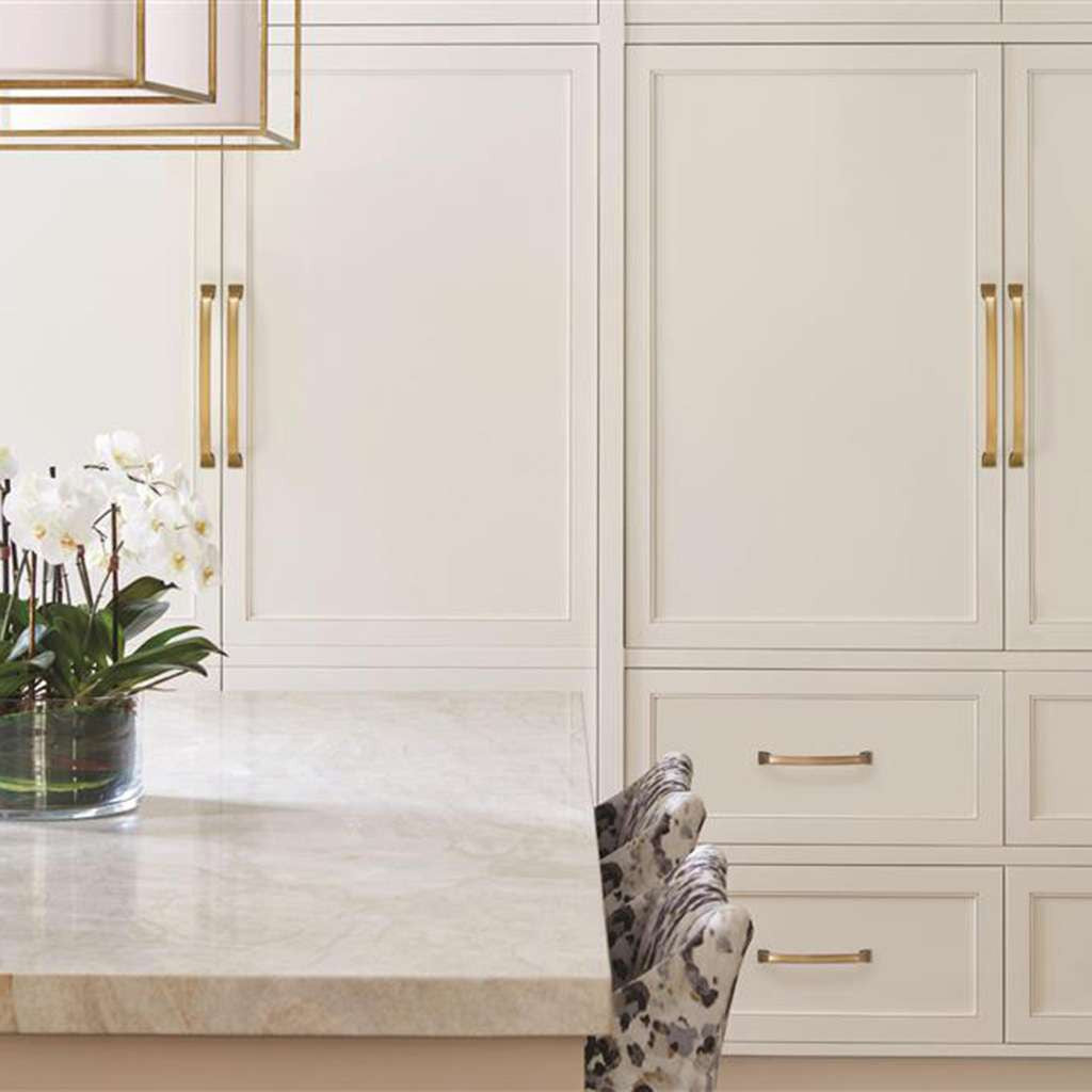 AMEROCK Revitalize Appliance Pulls in Gilded Bronze 8" BP55348GB Mounted